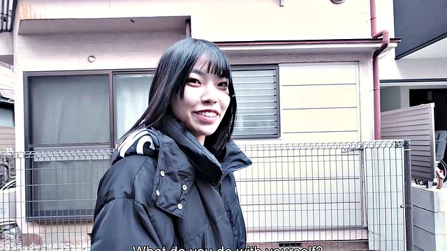 Cute Serina Hirose gets fingered on Tenshigao