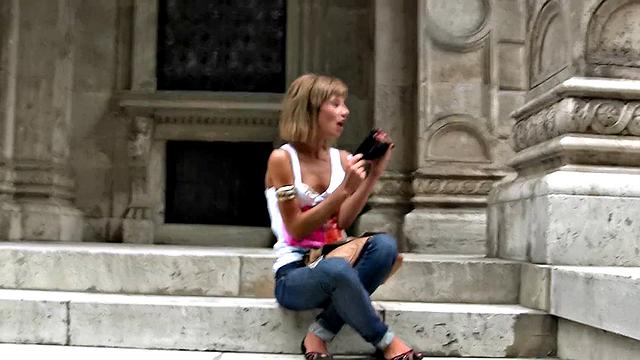 Experience the best of outdoor kissing and cowgirl action with A Kiss