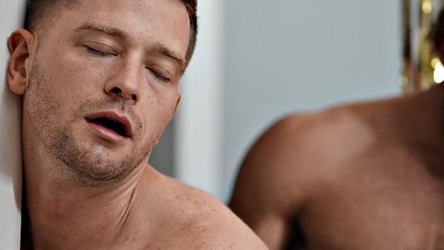 Straight gay enjoys hardcore ass fucking after riding it