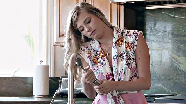 Get ready for a wild ride as this black stud plows you in the kitchen, spooning you while you take it deep in your throat and tight