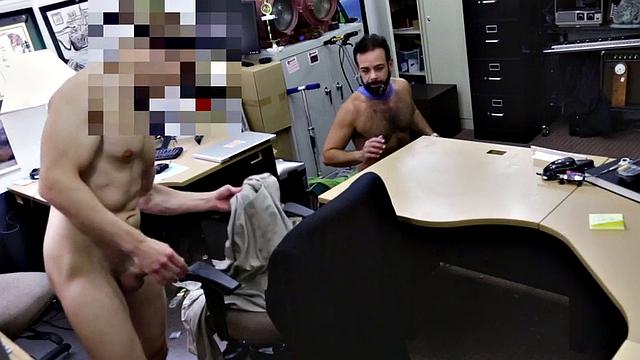 Fooled customer fucked and milked after anal fucking