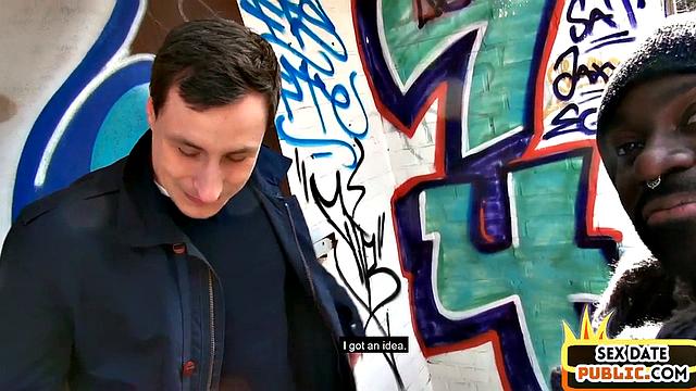 21yo babe pounded in outdoor three-way