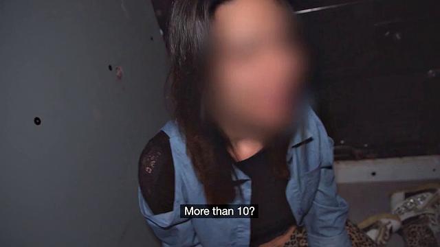 Real amateur picked by fake priest and analyzed in oiled ass