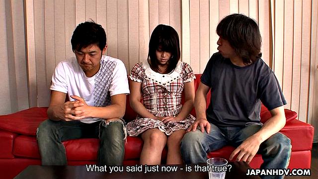 Alice Mizuno is filled with cum while deepthroating