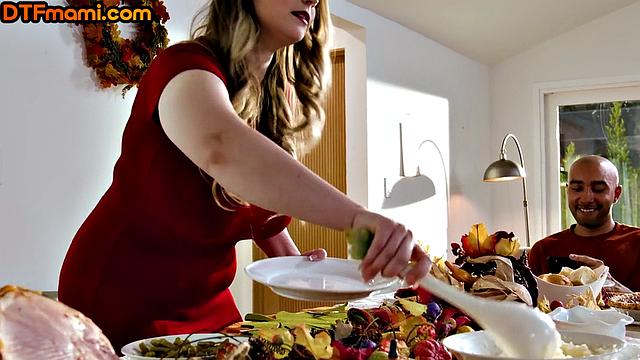 Busty blonde cougar fucked by BBC