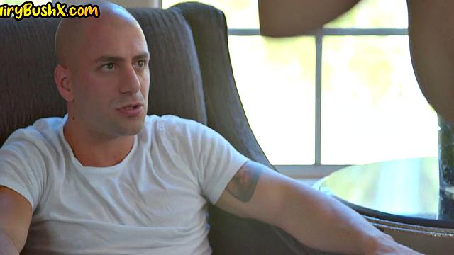 Stunning hairy beauty pussynailed in passionate affair