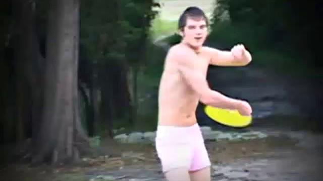 The scene opens with Tony Pleasant, Scooter and Kenny enjoying a game of after class Frisbee golf. Soon, the young hormones take control and Scooter finds himself on his knees with two dicks.