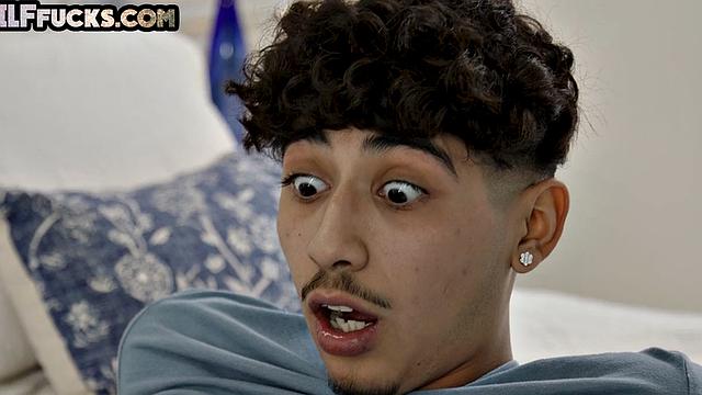 Deepthroating GILF takes the lead on 3way