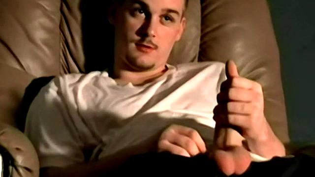 watch blaze get disciplined for stroking his cock in this hot gay punishment scene