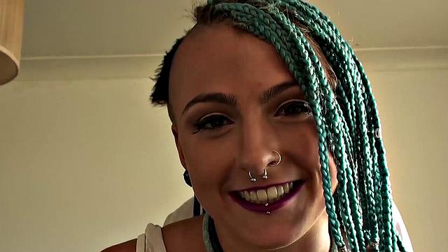 SInked Orion Starr tormented before intense hammering
