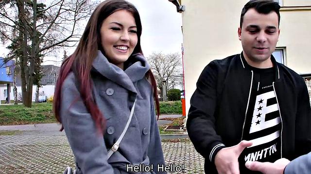 HUNT4K. Chick gives head and rides dick for keys to new vehicle