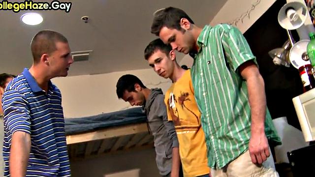 College guys go wild in orgy 4 fraternity after wrestling