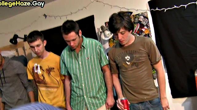 College guys go wild in orgy 4 fraternity after wrestling