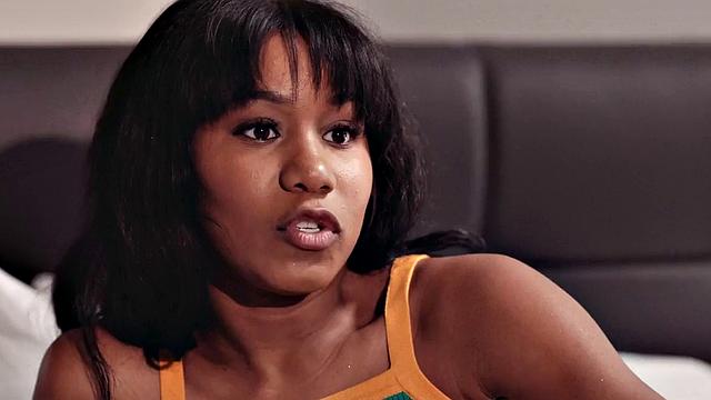 Big-titted choco white lesbians get kinky with scissoring and bathtub fun