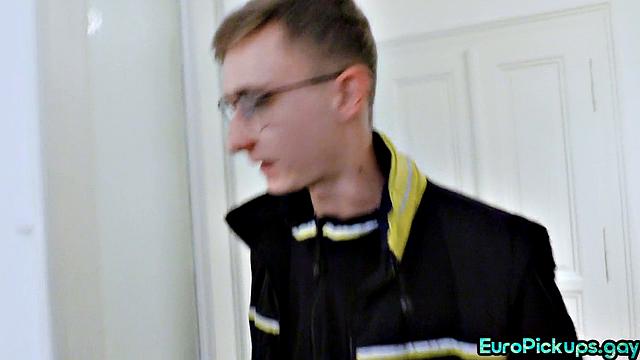 Skinny guy gets facial for extra cash