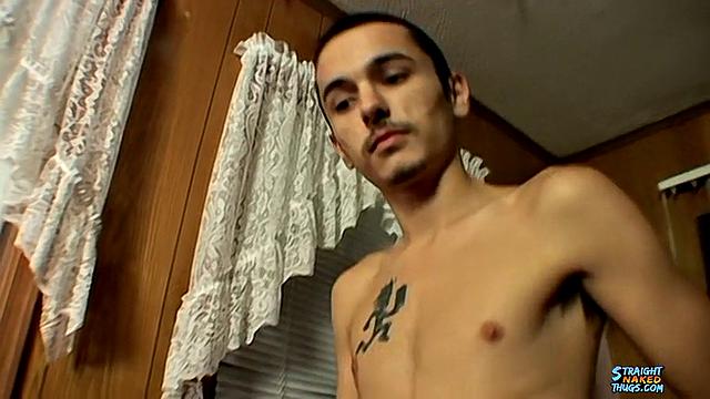 Straight, Naked, Pool Playing, Masturbating - Wiley