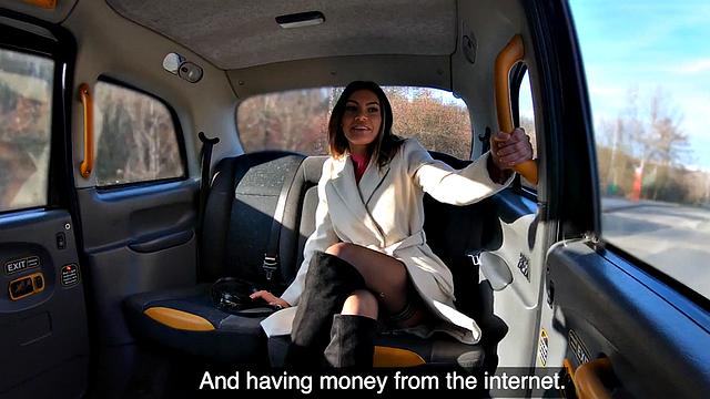 Car busty slut fucked by big dick in wet hole