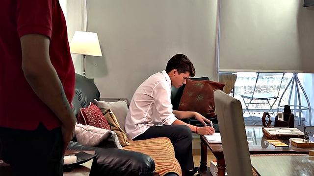 Watch this tattooed Latina teen suck and fuck like a pro before being bred like a DILF