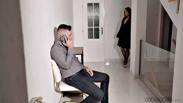 Cute Asian takes cheating dick