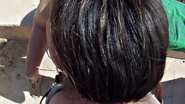 Spying on Outdoor Public Fuck