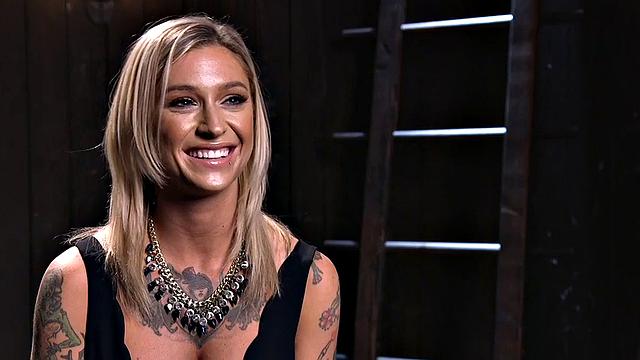 Tattooed Sub Enjoys Bdsm Toy Orgasms In Lessom By Master