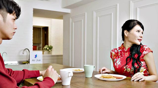 Panty Sniffing Son Gets Caught By Stepmom Xian'rai