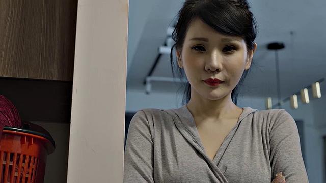 Panty Sniffing Son Gets Caught By Stepmom Xian'rai