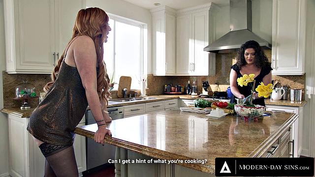 MODERN-DAY SINS - Free Use Redhead MILF Lauren Phillips Gets Buttfucked In Front Of Her Lover's Wife