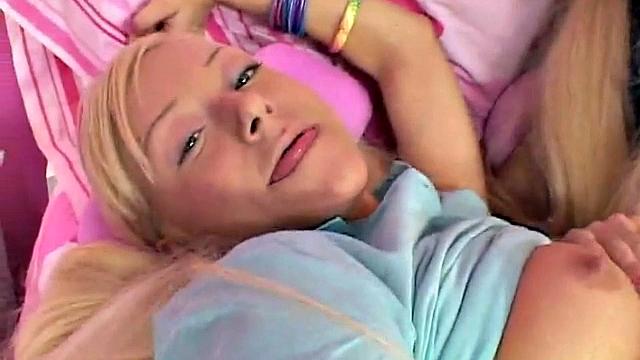 Lil Lexy and Liz Lick Tits and Suck Pussy