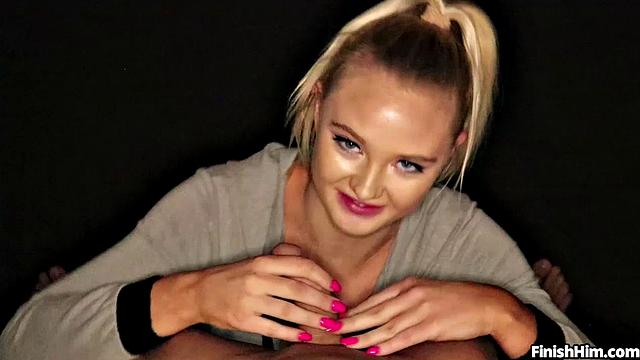 POV blowjob with Paisley Porter