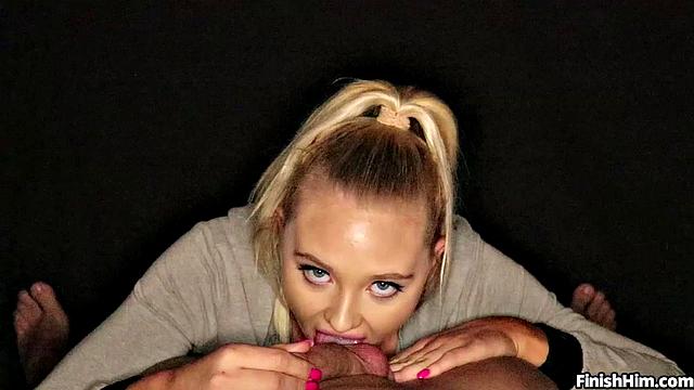 POV blowjob with Paisley Porter