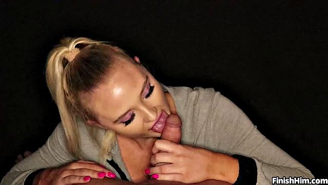 POV blowjob with Paisley Porter