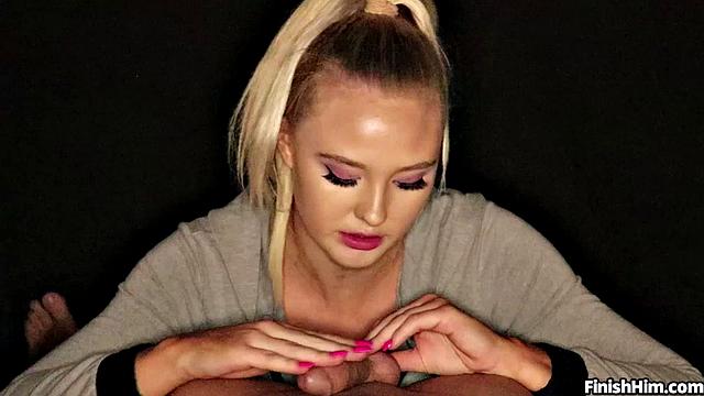 POV blowjob with Paisley Porter