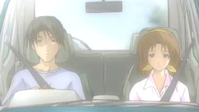 Teen anime babe bounces on hard cock
