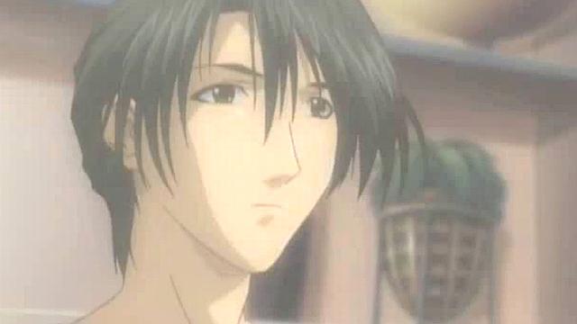 Teen anime babe bounces on hard cock