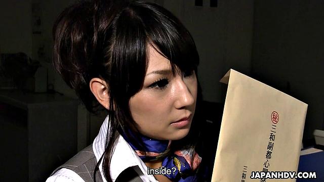 naughty office babe requests favors from guys