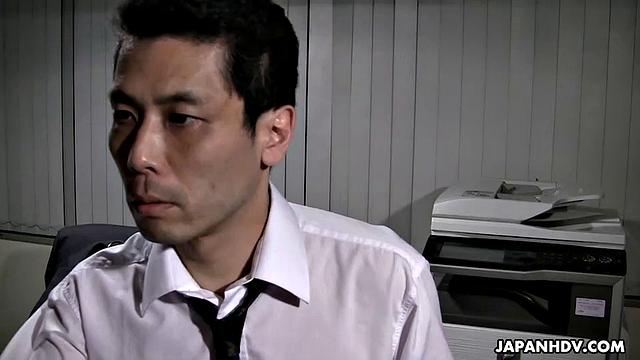 naughty office babe requests favors from guys