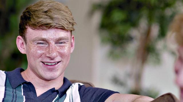 Watch this tattooed guy take bareback anal from his hot girlfriend in a wild doggystyle orgy in the living room