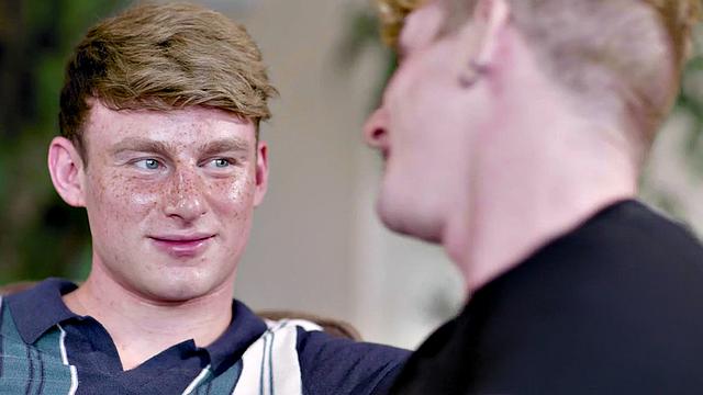 Watch this tattooed guy take bareback anal from his hot girlfriend in a wild doggystyle orgy in the living room