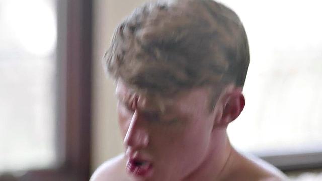 Watch this tattooed guy take bareback anal from his hot girlfriend in a wild doggystyle orgy in the living room