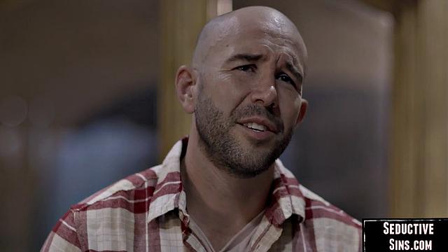 Horny blondie doggystyled by lover