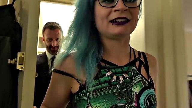 British subslut fucked hard and fed with maledom's cum