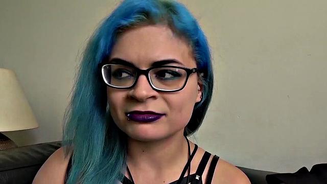 British subslut fucked hard and fed with maledom's cum