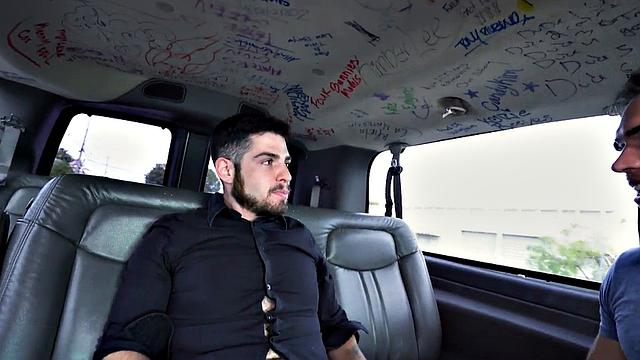 Curious hunk assfingering jock