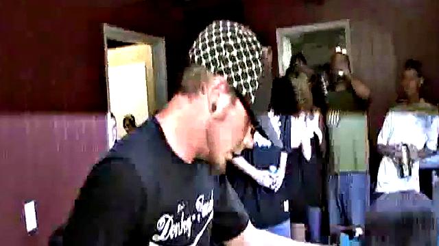 Petite coed fucked across pool table