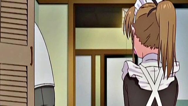 Watch as petite Japanese maid in stockings masturbates to her boss's mind-blowing thought