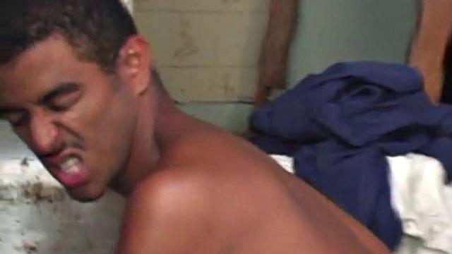 Fixing a leaky sink, hot plumber Aguilar is horny and looking for a hot Latin ass to fuck. Luis de Palva enters and it isn't long before these two are going at it. Gomez packs an 11 inch cock that's as fat as a beer can.