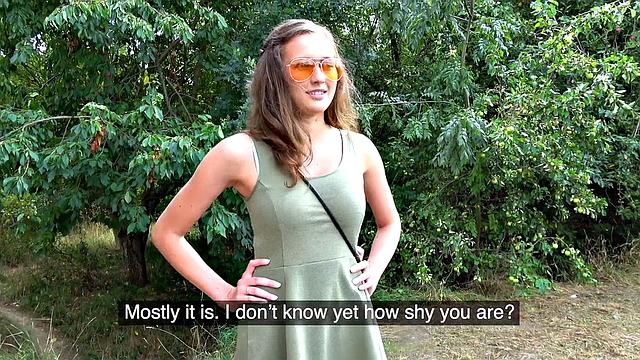 Watch this hot chick with glasses give a perfect blowjob and fuck her way to busty bouncing boobs