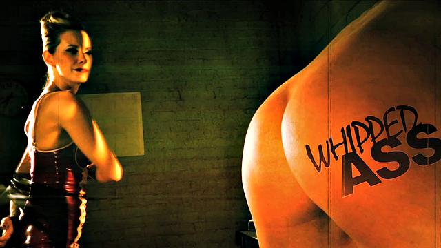 suspension bondage sub gets pussy toyed by domina