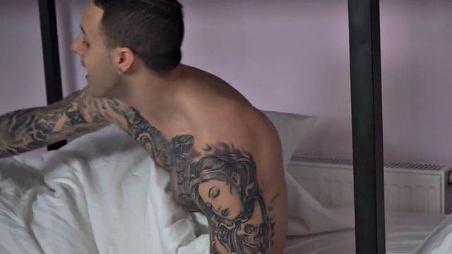 Cutie babe cockriding roommate's dick